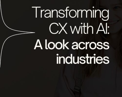 Transforming CX with AI: A look across industries